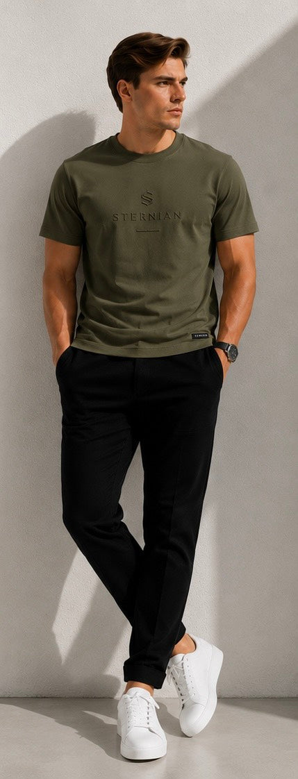 Essence - Olive | T-shirt Premium Sternian