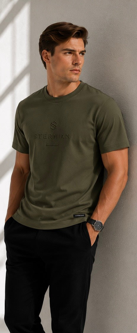 Essence - Olive | T-shirt Premium Sternian