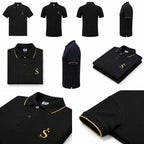 Sternian Signature Polo- Black | Modern luxury Polo Sternian