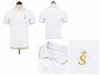 Sternian Signature Polo- White Sternian